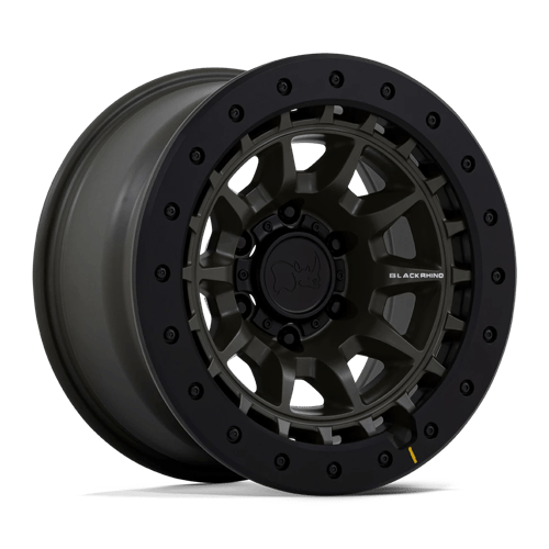 Black Rhino Hard Alloys TUSK 17X8.5 5X5 71 -10 OD-GRN