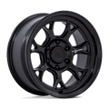 Black Rhino Hard Alloys ETOSHA 17X8.5 5X5 71 -10 M-BLK