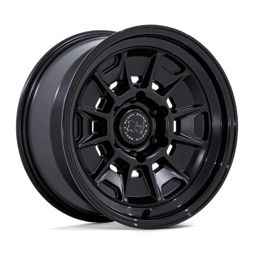 Black Rhino Hard Alloys MONDO 17X8.5 6X5.5 106 -10 M-BLK GB-LP