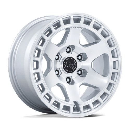 BAHARI 17X8.5 6X5.5 106 -10 G-SLV MCH | Black Rhino Hard Alloys