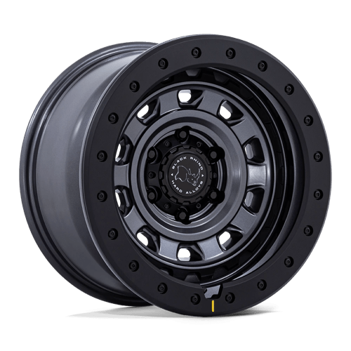 Black Rhino Hard Alloys XPLORER 17X9 6X5.5 106.1 +1 M-GNMTL BLK