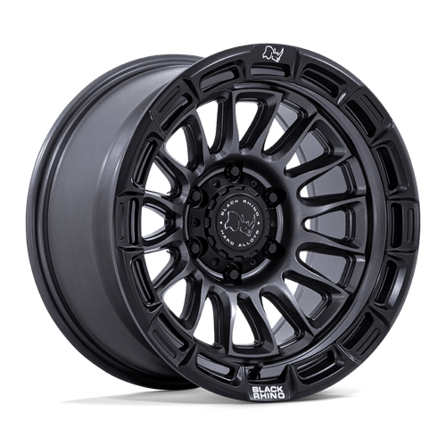 Black Rhino Hard Alloys RIVAL 20X9 6X5.5 106 +1 M-GNMTL M-BLK