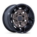 Black Rhino Hard Alloys GUARD 17X8.5 6X5.5 106 +25 B-BRNZ M-BLK