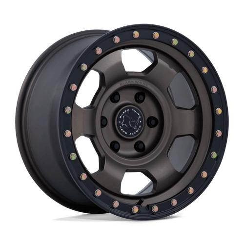 Black Rhino Hard Alloys TROOPER 17X8.5 6X5.5 106 +25 B-BRNZ MBLK