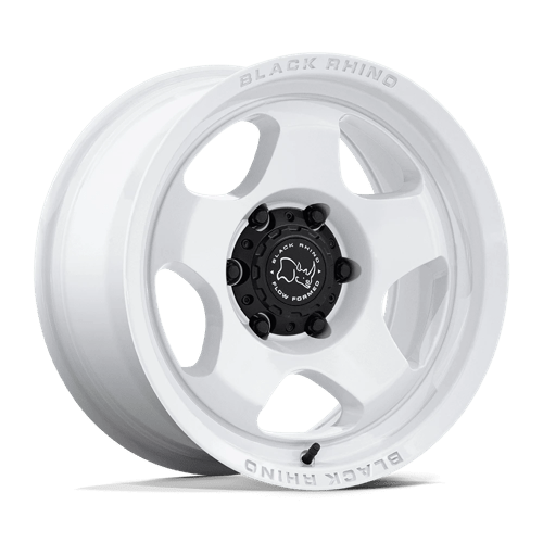 SOL 17X9 6X5.5 106 +12 G-WHT | Black Rhino Hard Alloys