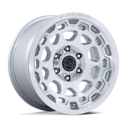 Black Rhino Hard Alloys CONGO 17X8.5 6X5.5 106 +35 G-SLV MCH