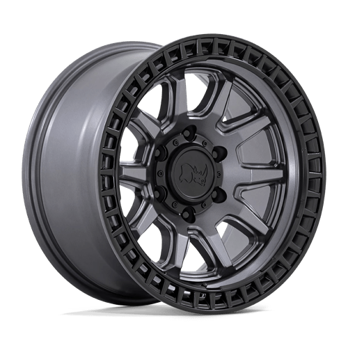 Black Rhino Hard Alloys BR CALICO 17X8.5 5X5.0 71 M-GMTL BLK -10