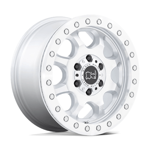 BR VENTURE 17X8 6X130 G-SLVR MACH 38MM | Black Rhino Hard Alloys