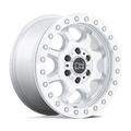 Black Rhino Hard Alloys BR VENTURE 17X8 6X130 G-SLVR MACH 38MM