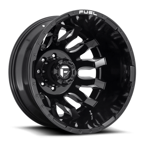 Fuel 1PC BLITZ DRW 20X8.25 8X200 -202 NBL (DR)