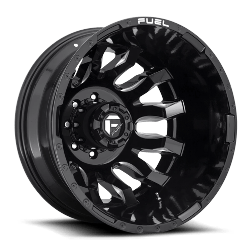 Fuel 1PC BLITZ DRW 20X8.25 8X6.5 -240 NBL (DR)