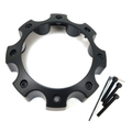 OPEN END 8LUG CAP - SATIN BLACK | Misc Accessories