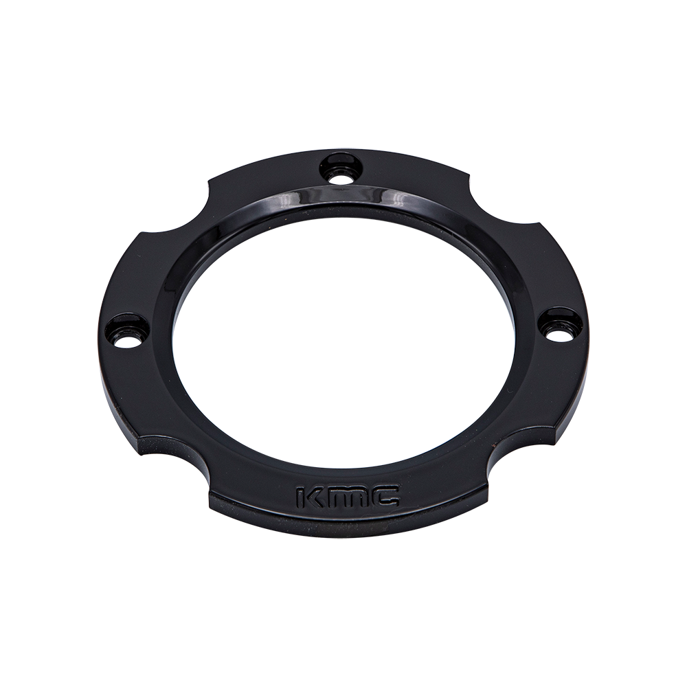KMC Powersports KS CAP RING 5X4.5 - ANODIZED SATIN BLACK