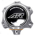 American Racing AR CAP STYLE A CHROME 6X5.5