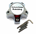 American Racing AR CAP STYLE B CHROME SMALL 5 LUG
