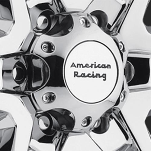 American Racing AR CAP STYLE B CHROME 6X135