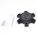Black Rhino Hard Alloys CAP BR 6/114.3/120 GL BLK (M1018) (WAR)