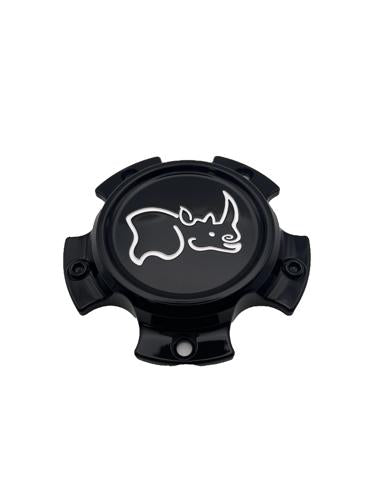 Black Rhino Hard Alloys CAP BR ANIM 5/127 GL BLK WHT LOGO