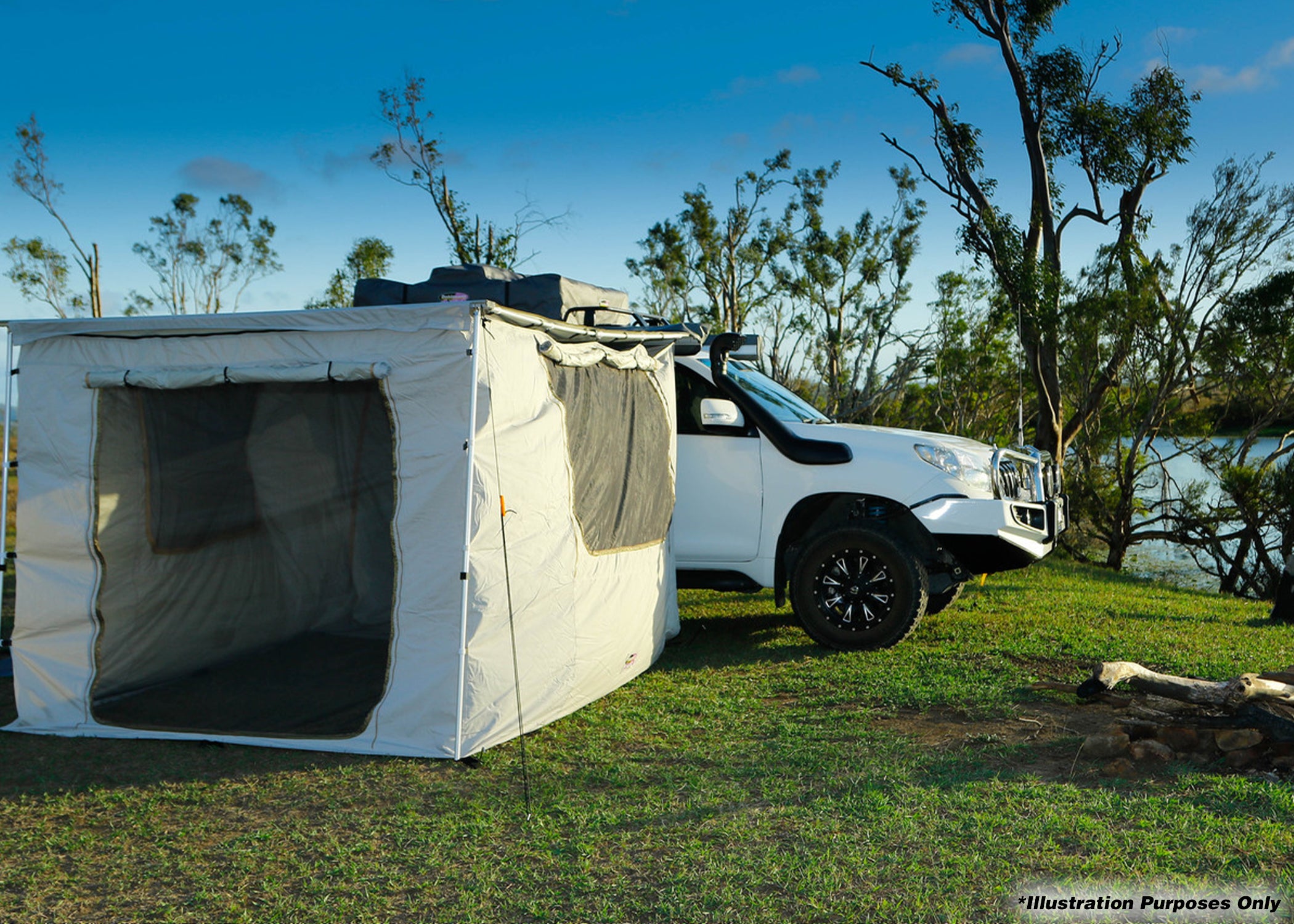 Dobinsons Roll Out Awning Tent Room-suits 2M X 3M Medium Awning - CE80-3972