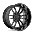 CLASH 22X12 6X135 87.1 BL -44MM | Fuel 1PC