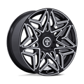 ANOMALY 24X10 5X115/120 74 +15 GBLK MILL | DUB 1PC