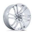 BLAZE 26X10 6X135 87 +30 CHROME | DUB 1PC