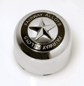 FA STAR CAP - POP IN STYLE - CHROME | Fairway Alloys