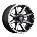 REBEL UTV 12X6 MACH MATTE BLACK -23MM | Fairway Alloys