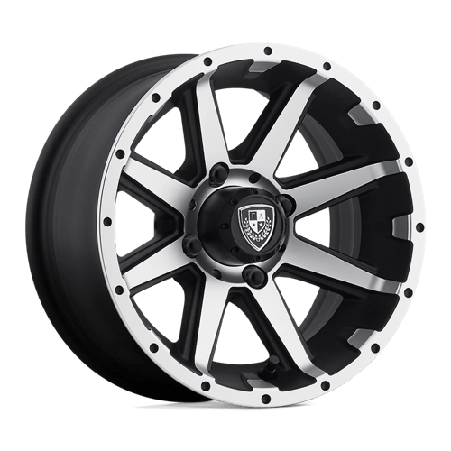 REBEL UTV 12X6 MACH MATTE BLACK -23MM | Fairway Alloys
