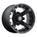 BATTLE UTV 12X7 FLAT BLACK -47MM | Fairway Alloys