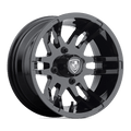 FLEX UTV 12X6 GLOSS BLACK -23MM | Fairway Alloys