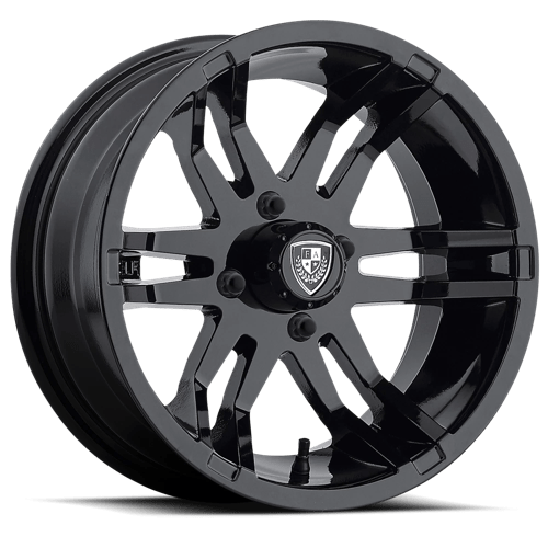 FLEX UTV 14X6.5 GLOSS BLACK -20MM | Fairway Alloys