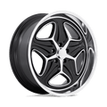 MERLOT 22X10.5 5X4.75 72 BL +6 | Foose 1PC