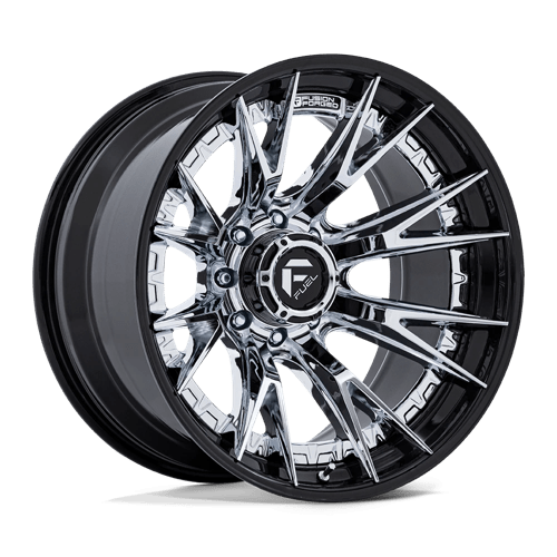 CATALYST 20X10 8X180 124 -18 CHR G-BLK | Fuel 1PC