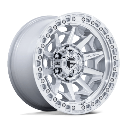 COVERT 20X10 6X5.5 106 -18 SLV-MACH-FC | Fuel 1PC