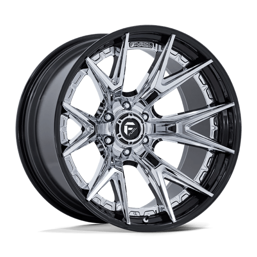CATALYST 22X12 6X135 87 -44 CHR G-BLK | Fuel 1PC