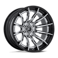 BURN 24X12 6X5.5 106 -44 CHR G-BLK | Fuel 1PC