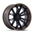 MUTINY 20X10 6X5.5 106 -18 M-BLK G-BRNZ | Fuel 1PC