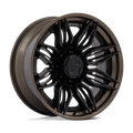 MUTINY 20X9 8X170 125 +1 M-BLK G-BRNZ | Fuel 1PC