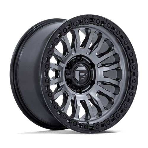 RINCON 17X9 6X5.5 106 +25 M-GNMTL BLK | Fuel 1PC