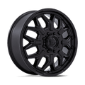 FLUX DRW 20X8.25 8X6.5 +104 BLK-OUT (DF) | Fuel 1PC