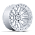 RAIL 17X9 6X5.5 106 +1 G-SLV MCH | Fuel 1PC