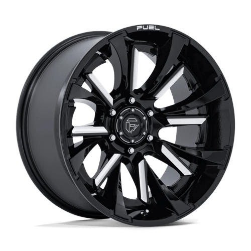 TANTRUM 22X10 8X170 125 +10 G-BLK-MILL | Fuel 1PC