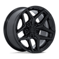 FLUX 17X9 5X5 71 -12 G-BLK | Fuel 1PC
