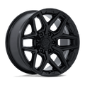 FLUX 18X9 6X5.5 106 +20 G-BLK | Fuel 1PC