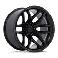 FLUX 24X10 6X135 87 +0 G-BLK | Fuel 1PC