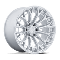 TRAX 20X10 8X180 124 -18 G-SLV MACH-FC | Fuel 1PC