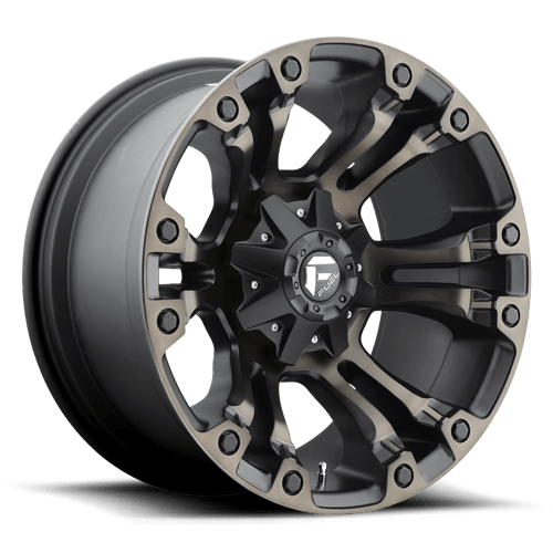 Fuel 1PC VAPOR 20X10 5X4.5/5.0 78 M-BLK DT -18