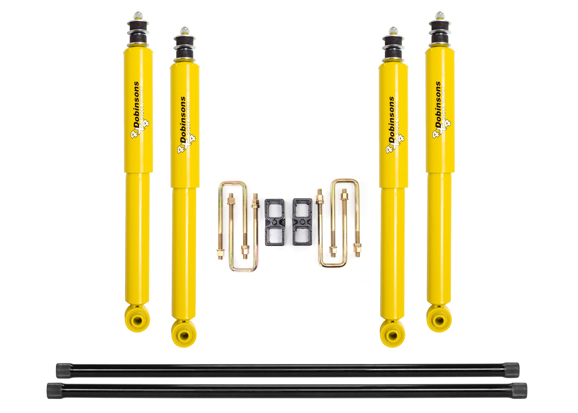 Dobinsons Full 2″ GS Lift and rear Quick Ride Kit for for Nissan Navara, Frontier D21, D22, NP300 1985 TO 2022