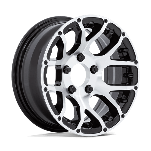 HE1825 15X6 6X5.5 +0 G-BLK-MCH (NO CAP) | Helo